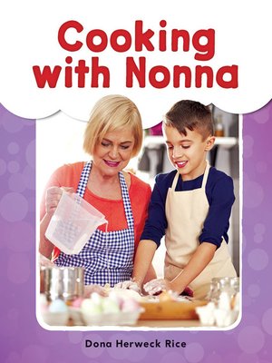cover image of Cooking with Nonna Read-Along eBook